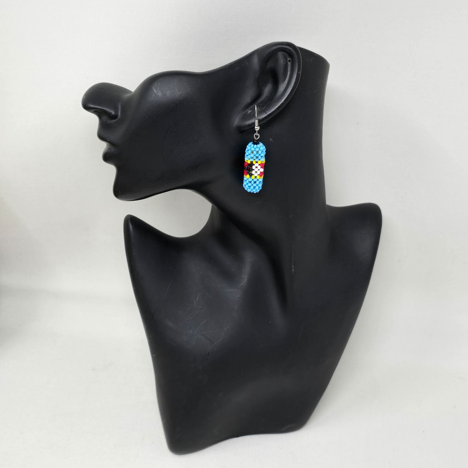 Hand Made Beaded Earrings - Aminata