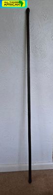 African Ebony Wood Walking Stick - Tanzania