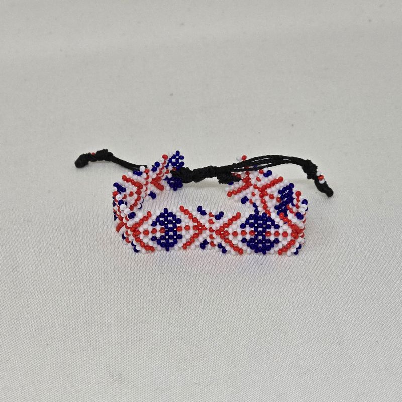 Adjustable Hand Beaded Bracelets - United Kingdom