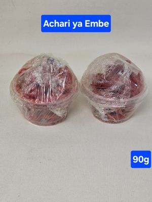 Dried Red Mango - Achari - Ubuyu Embe -90g x 2 £10