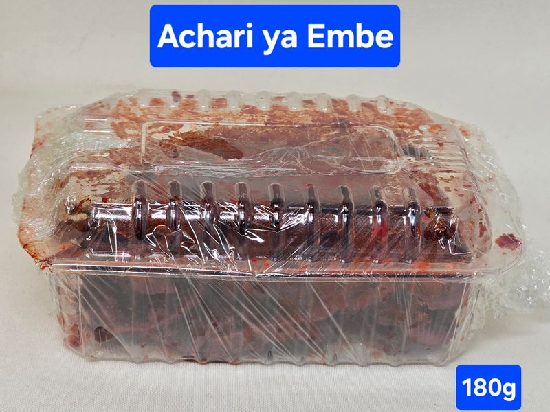 Dried Red Mango - Achari - Ubuyu Embe - 180g