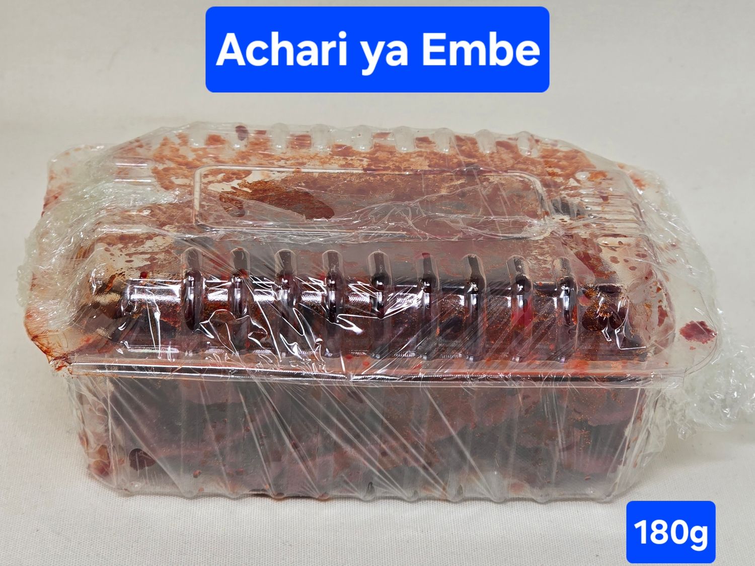 Dried Red Mango - Achari - Ubuyu Embe - 180g