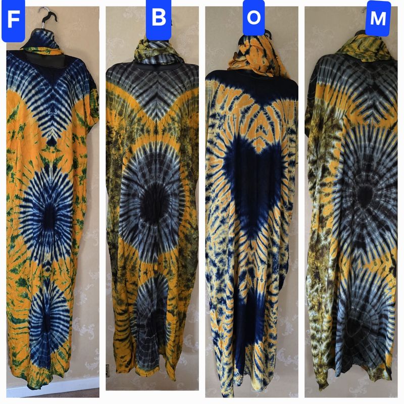 Free Size Dress Free Shawl - Kijora Collection - Nuru