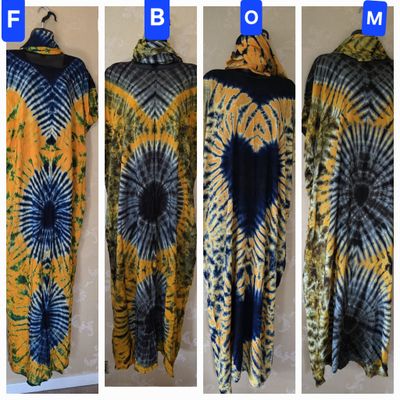 Free Size Dress Free Shawl - Kijora Collection - Nuru