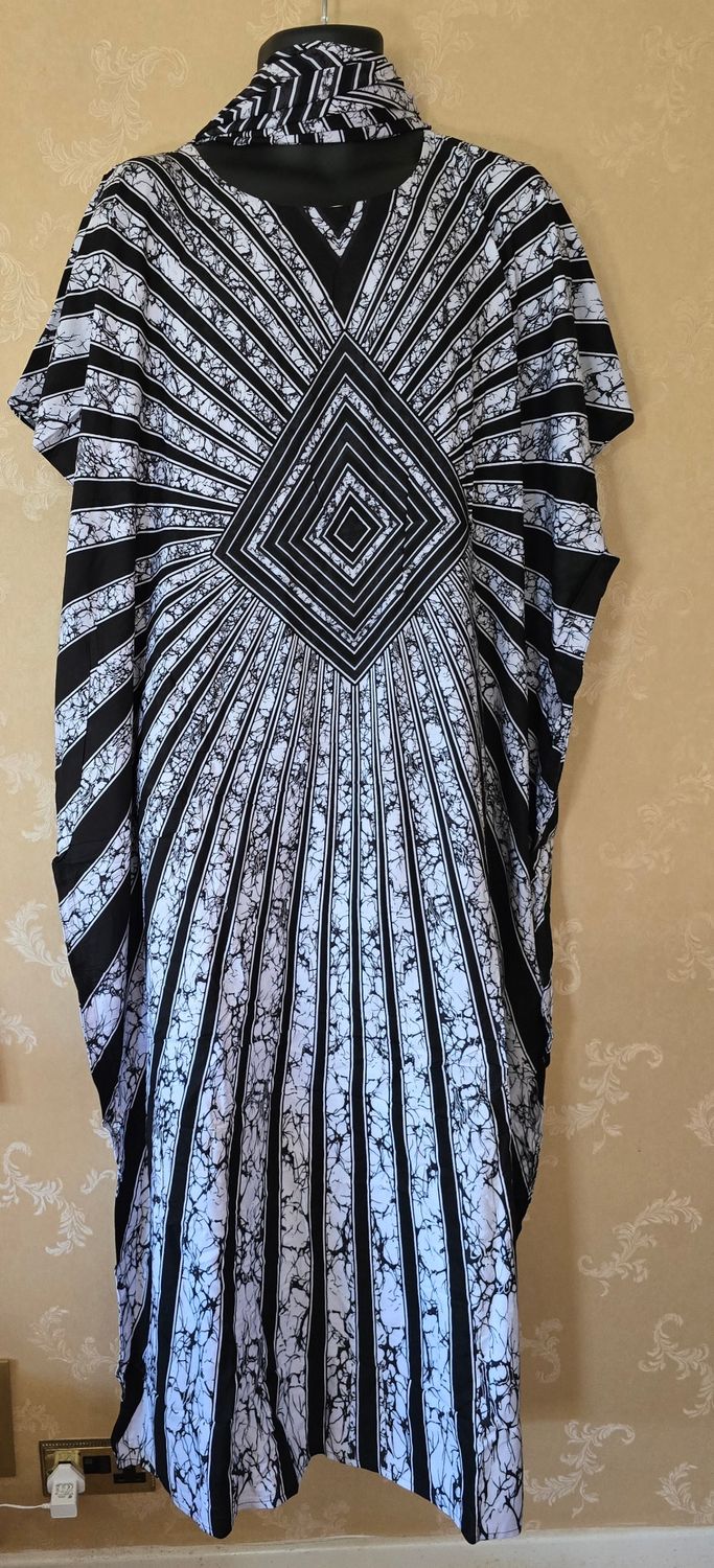 Free Size Dress and Shawl - Filo Collection -  Cherisa