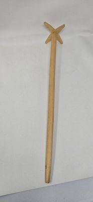 🪵 Handcrafted Wooden Mpikicho – Traditional Masher (52cm)  Made in Tanzania 🇹🇿