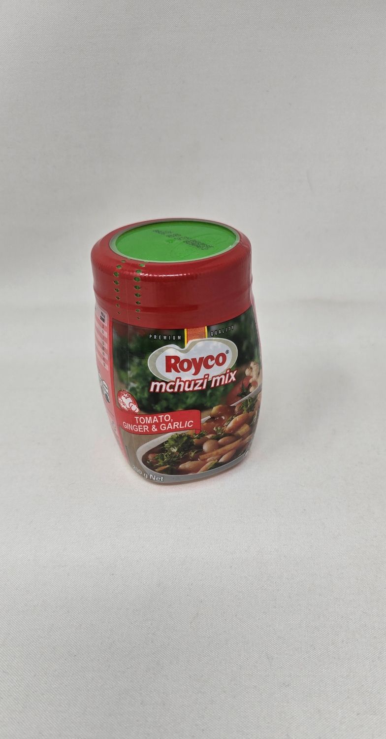 “Flavor Explosion: Royco Mchuzi Mix with Tomato, Ginger &amp; Garlic!”
