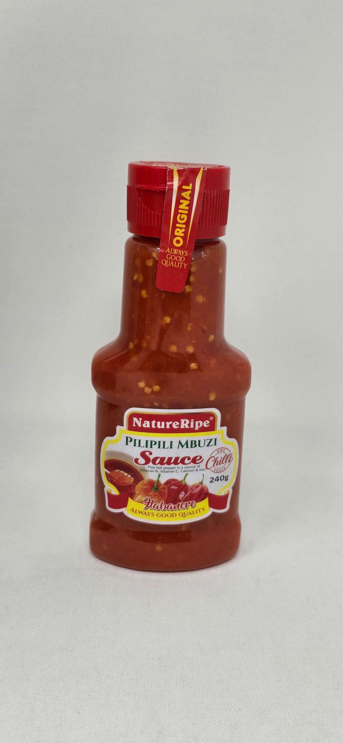 🔥 NatureRipe Pilipili Mbuzi Sauce – Authentic African Heat in Every Drop! 🔥 -  Red