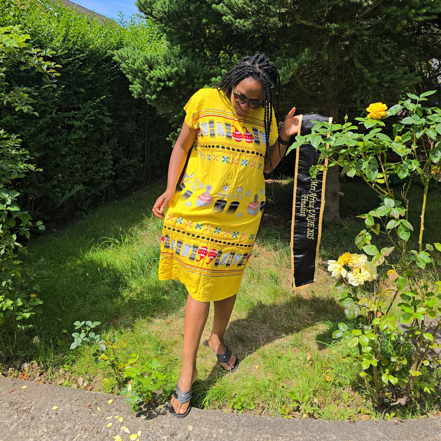 🌼 Bold in Yellow | Cultural Elegance That Fits Beautifully 🌼 - Vyetu