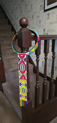 Colourful Wheel Handcrafted Ndebele Beaded Necklace