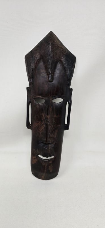 Ebony Wood Mask 12&quot;