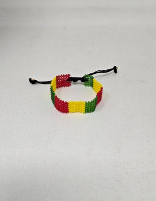 Adjustable Hand Beaded Bracelets - Guinea
