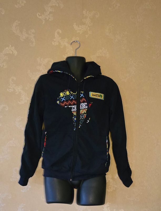 Bold Africa Fleece Hoodie – Unisex | Medium | Dark Blue | Custom Colors Available - Lashe