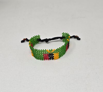 Adjustable Hand Beaded Bracelets - Zambia 🇿🇲