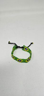 Adjustable Hand Beaded Bracelets - Brazil