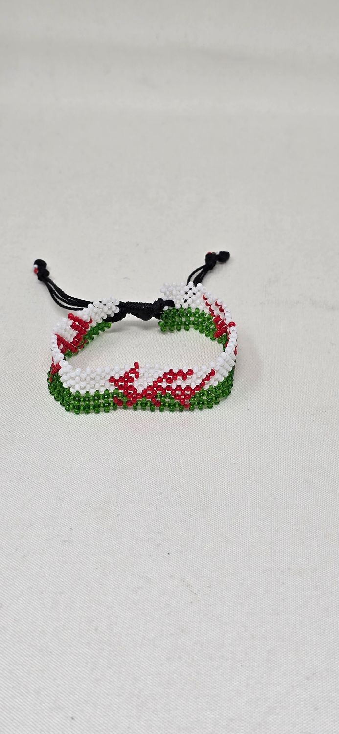 Adjustable Hand Beaded Bracelets - Wales