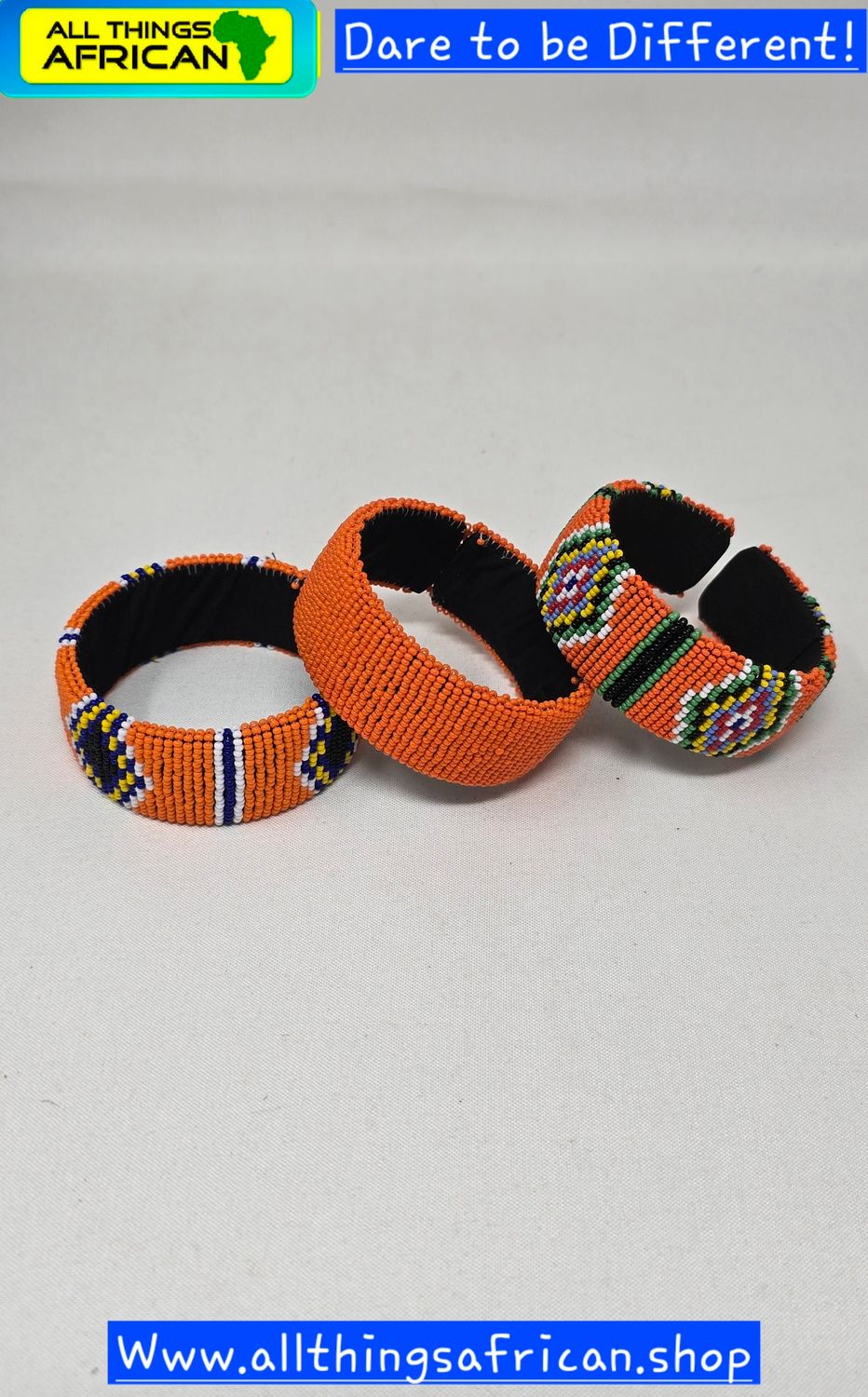 Mdee - Beaded Open-End Hand Bangles – Handmade with Love