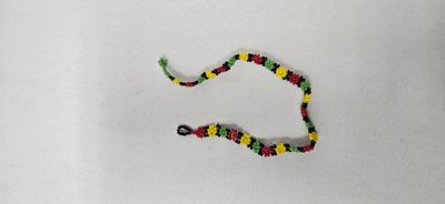Rasta Colors Handmade Beaded Anklet – Tanzanian Artisans