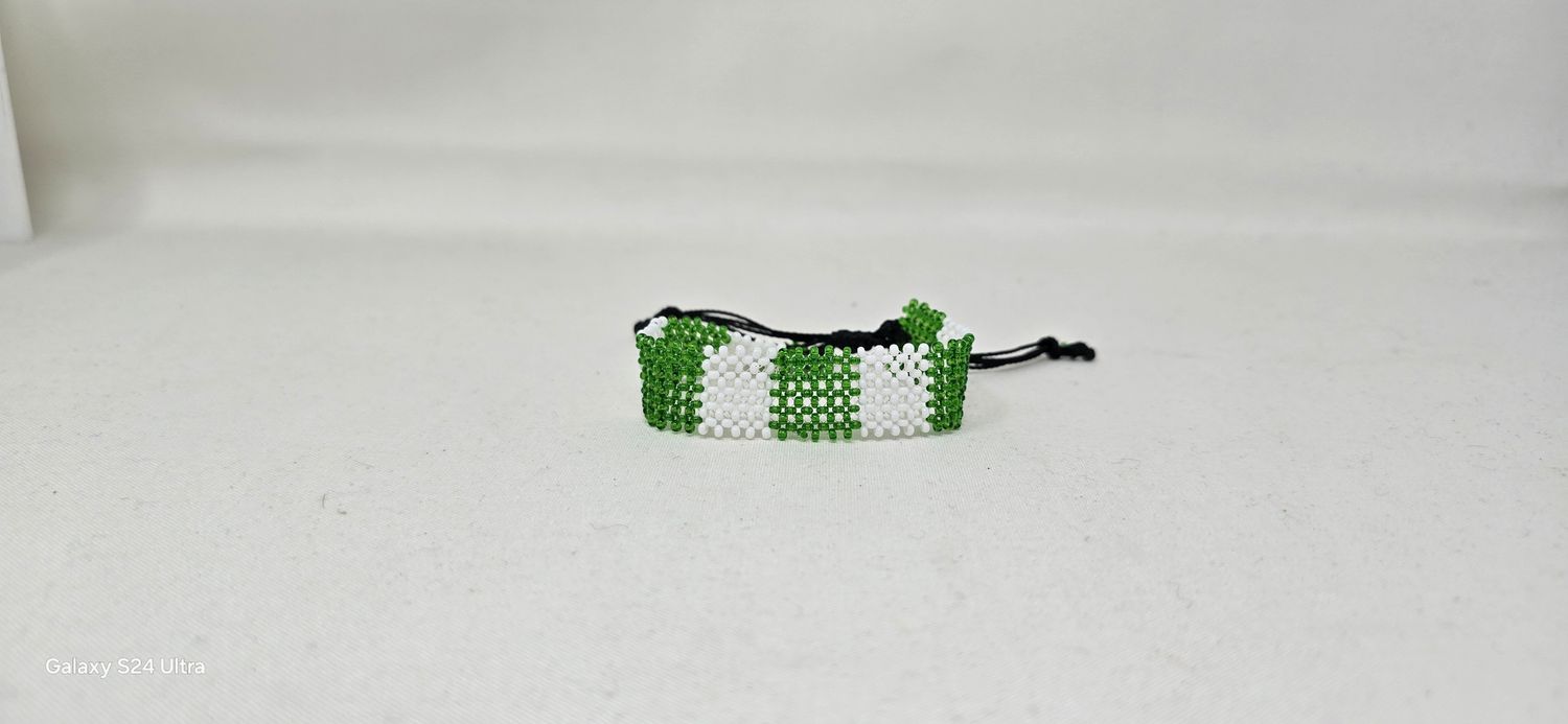 Adjustable Hand Beaded Bracelets - Nigeria