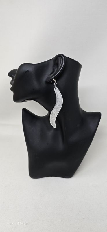 Handmade earrings out of recycled tin! -  Viska