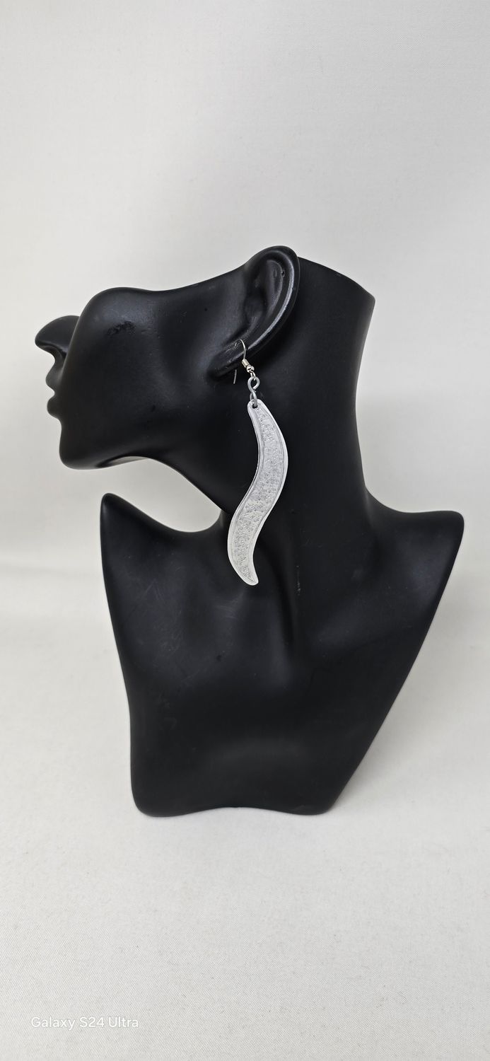 Handmade earrings out of recycled tin! -  Viska