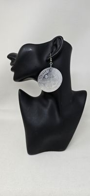 Handmade earrings out of recycled tin! -  Rapelo