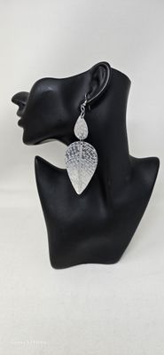 Handmade earrings out of recycled tin! -  Katoa