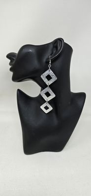 Handmade earrings out of recycled tin! -  Bena