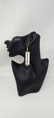 Hand made cow bone Earrings - Faharia