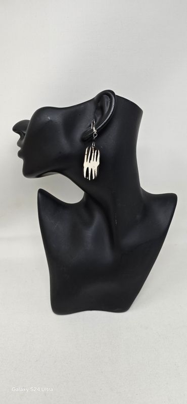 Unique  Cow Bone Earrings - Teo