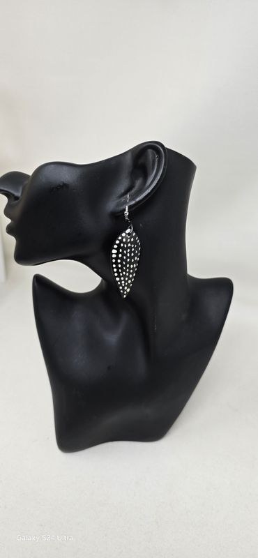 Hand Made  Cow Horn Earrings