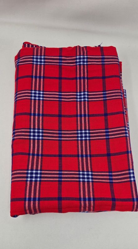 Maasai Warrior Shuka – Premium African Blanket (£25) - Rina