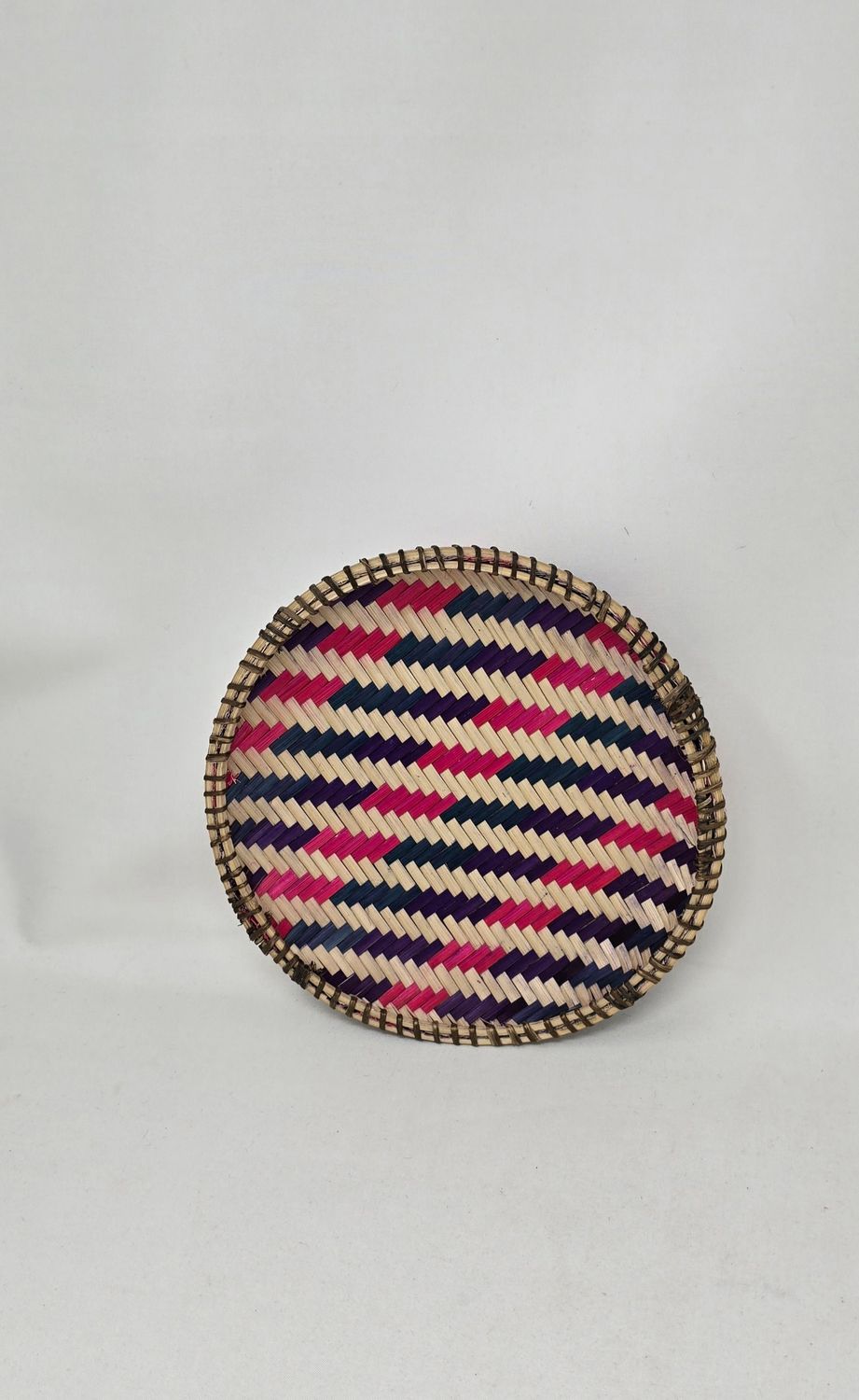 Ungo Hand-Weaved Basket - Multicolored - Kehesha