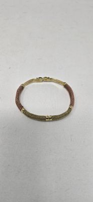 Handcrafted Copper-Brass Open End Bracelet – Stylish Unisex Bangle - Shate