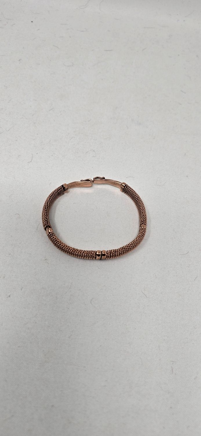 Timeless Unisex Copper Bangle – Handcrafted Elegance