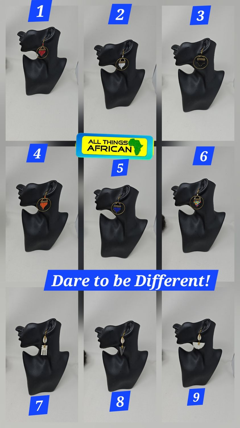 Handmade African Earrings – Unique &amp; Affordable UK