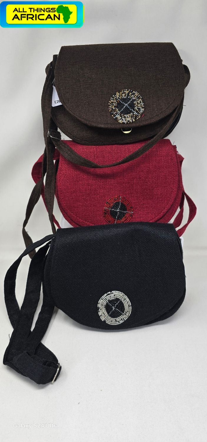 🌍 Handcrafted African Crossbody Bags – Only £21! | FREE UK Delivery 🇬🇧