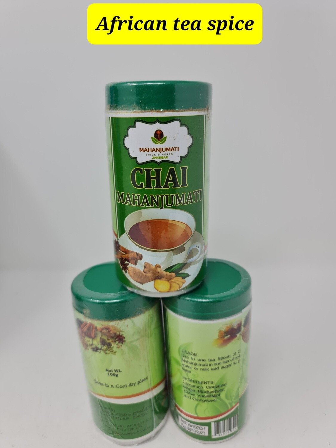 African eleven Spice Tea - Chai Mahanjumati