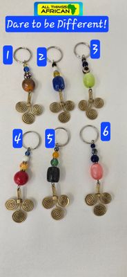 Handmade African Keyrings – Unique Beaded Key Holders | All Things African