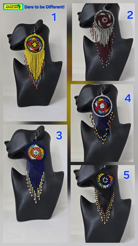 “From Beads to Beauty—Empowering African Artists One Piece at a Time 💫”