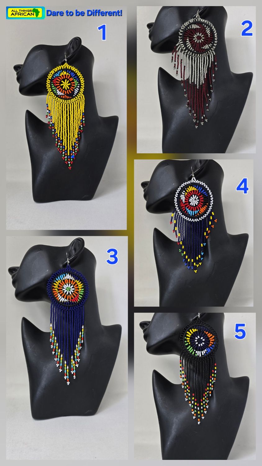 “From Beads to Beauty—Empowering African Artists One Piece at a Time 💫”