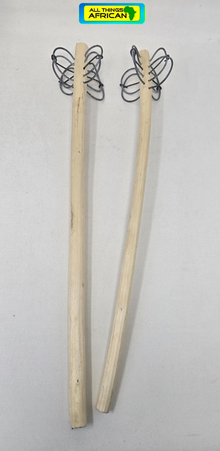 Musika / Umphehlo – Traditional Southern African Wooden Kitchen Stirrer (46cm) | Handmade African Cooking