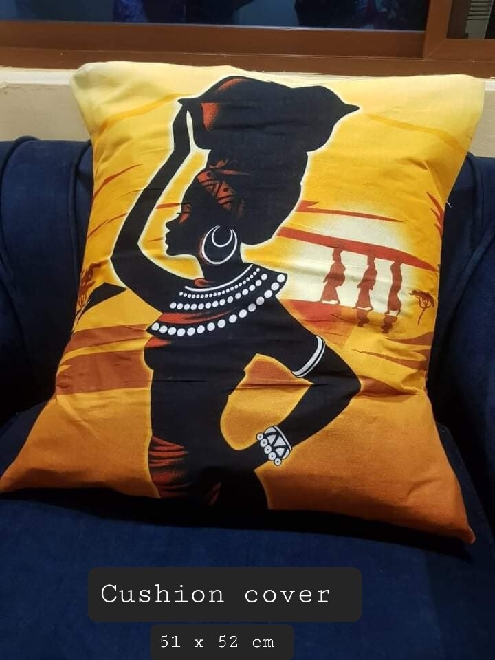 Cushion Covers - Mama Africa Design- Size 48 x 50 cm