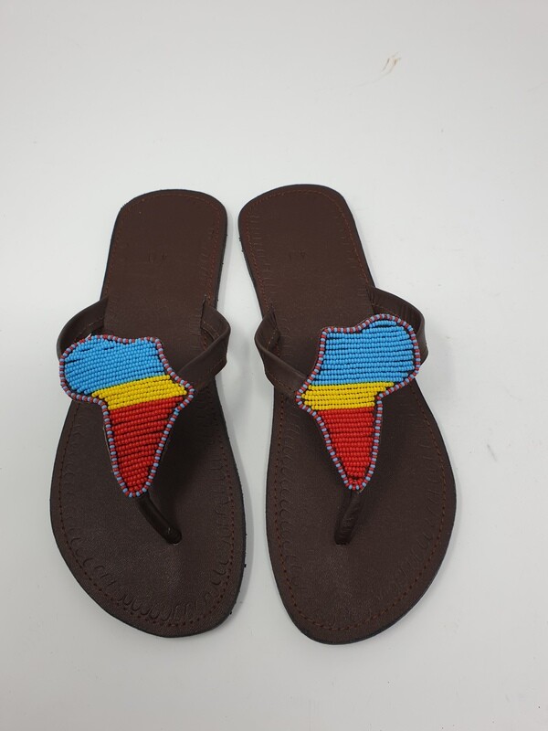 Hand Beaded Sandals