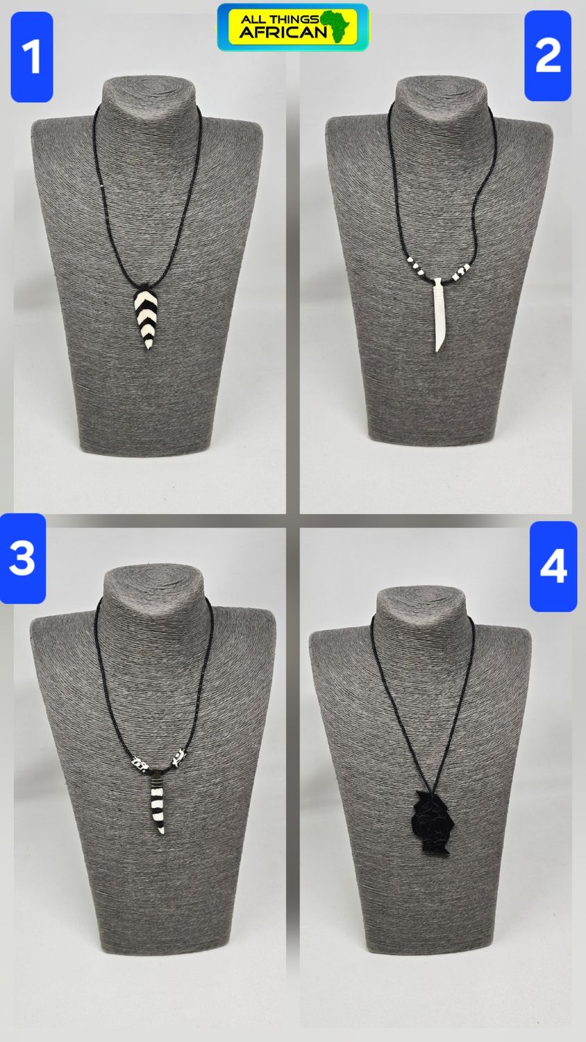 Handmade Beaded Necklace with Pendant