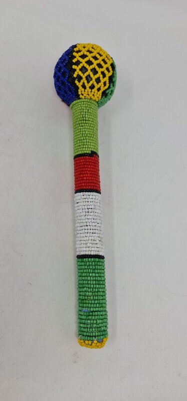 Beaded African Knobkerrie Induku