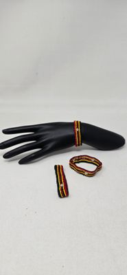 Uganda Beaded Stretch Bracelet | Handmade African Jewellery