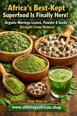 100% Natural Organic Supplements from Africa - Moringa Leaves Powder