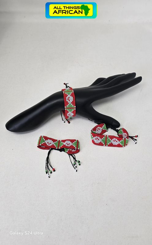 Adjustable Hand Beaded Bracelets - Burundi