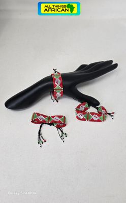 Adjustable Hand Beaded Bracelets - Burundi